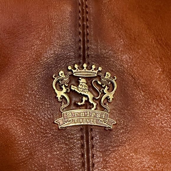 Luxurious Pratesi Firenze Italian Leather Collodi Small Tote Made in Italy - Picture 3 of 11